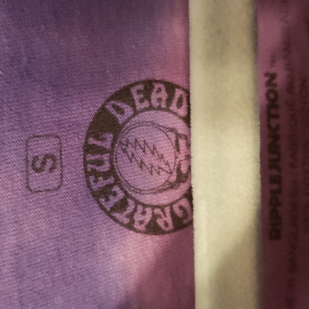 Purple tie dye 💜 GRATEFUL DEAD T SHIRT - Picture 3 of 5